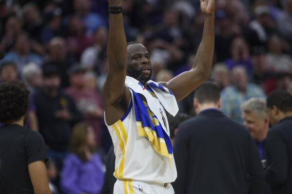 Draymond Green stomped on Domantas Sabonis and got suspended in NBA  Playoffs 