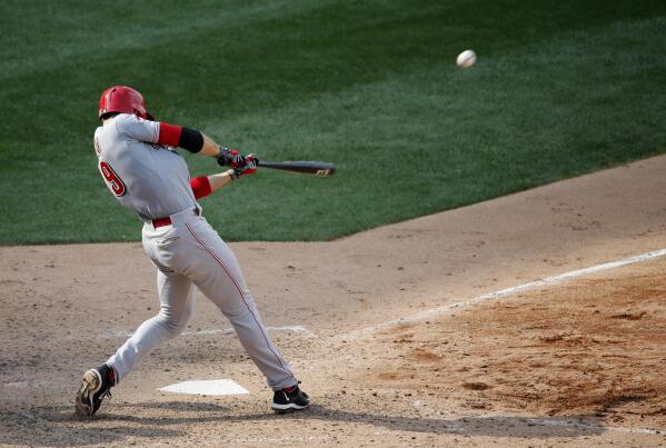 Joey Votto Scores a Home Run for the Cincinnati Reds on His