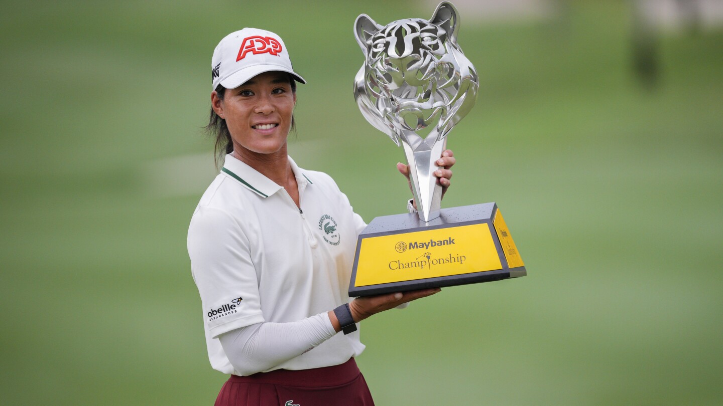 Boutier goes 9 playoff holes in Malaysia to get 4th LPGA title of the year