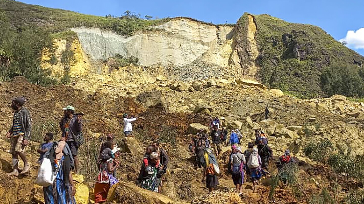 Papua Yeni Gine’de toprak kayması: Hükümete göre 2 binden fazla kişi öldü