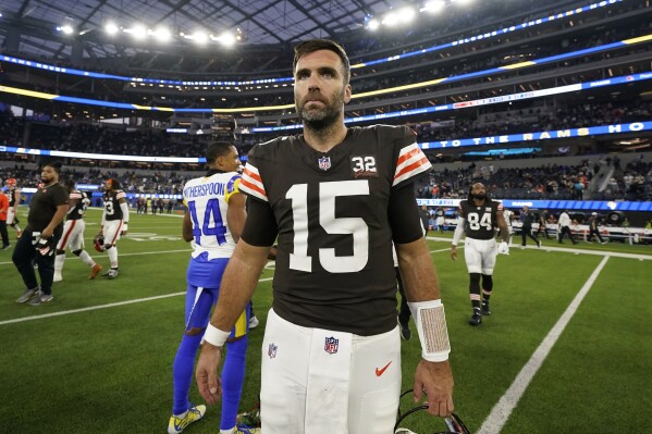 QB Joe Flacco set for second start as Browns meet Jaguars with AFC playoff  ramifications | AP News