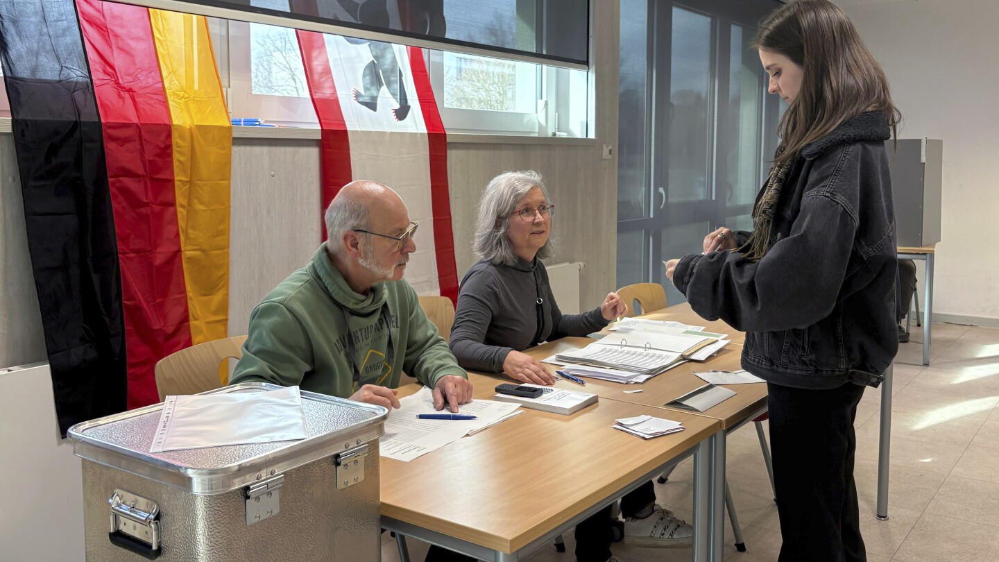 First-time German voter hopes her ballot can offset the shift to the right