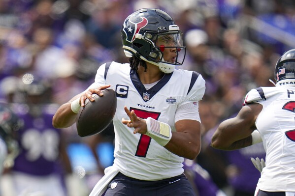 Texans' Stroud undaunted by impending NFL debut on the road at Baltimore