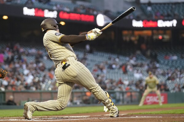 First-inning homers send Padres to win over Giants