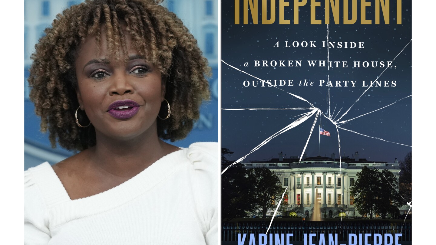 Ex-White House press secretary Karine Jean-Pierre left Democratic Party, publisher of her book says