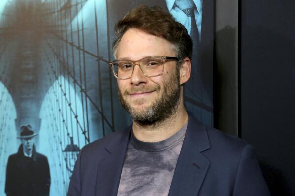 FILE - Seth Rogen appears at a premiere in Los Angeles on Oct. 28, 2019. Big cannabis companies are backing a new, celebrity-studded campaign to legalize marijuana nationwide, hoping to build pressure on Congress from constituents who haven't always made themselves heard: marijuana users. "Legalizing cannabis is long past due, and if we make enough noise, we can make it happen," actor Seth Rogen, a cannabis company co-founder himself, says in a kickoff video. (Photo by Willy Sanjuan/Invision/AP, File)