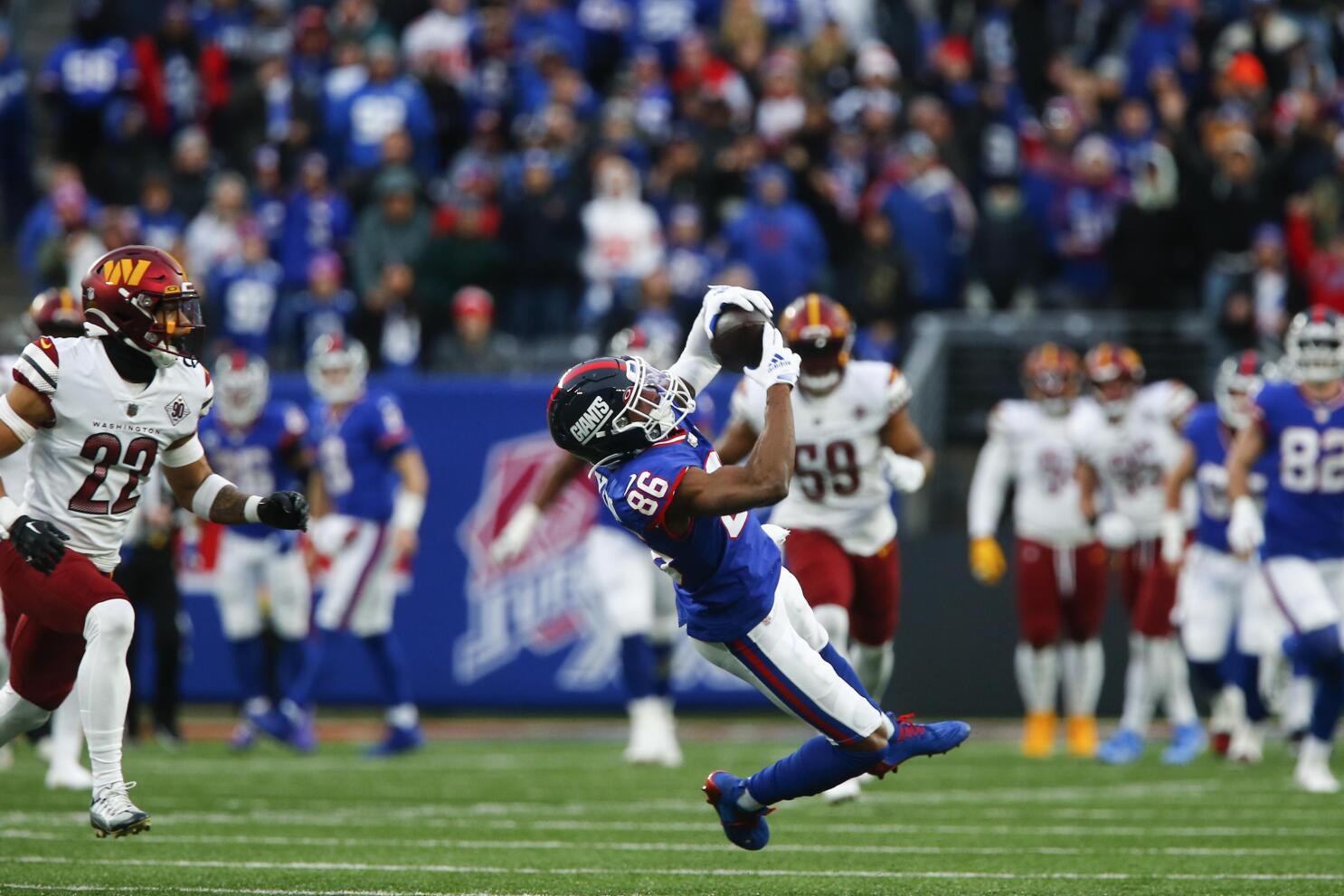 The NY Giants Walked Away With A Tie With The Washington Commanders, Four  Point Zero Sports