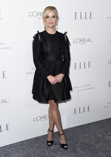 
              Reese Witherspoon arrives at the 24th annual ELLE Women in Hollywood Awards at the Four Seasons Hotel Beverly Hills on Monday, Oct. 16, 2017, in Los Angeles. (Photo by Jordan Strauss/Invision/AP)
            