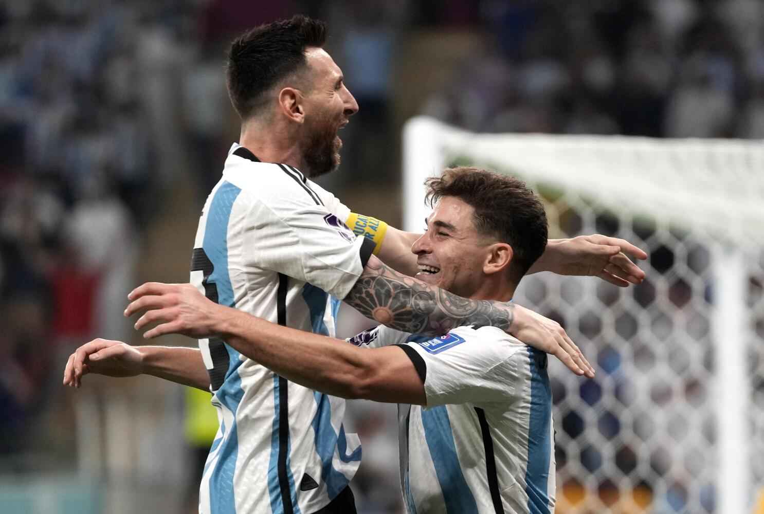 Messi's sidekick Julián Álvarez flourishing at the World Cup