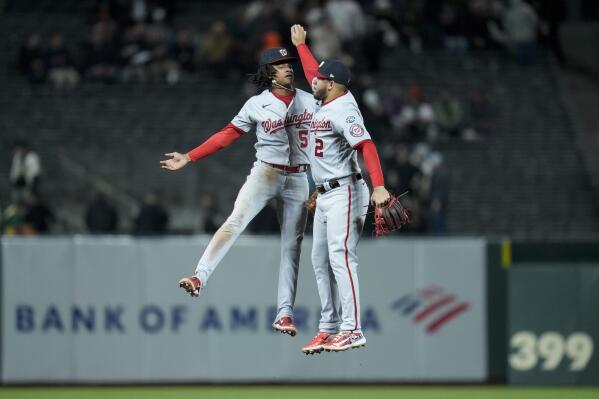 Irvin's first MLB win helps Nationals beat Giants 5-1
