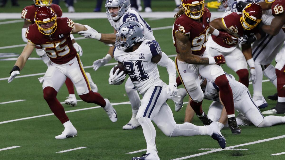 Dallas at Washington starts 'round-robin' for NFC East title