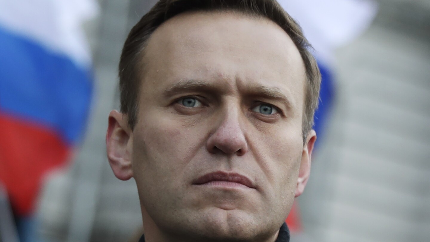 Kremlin foe Navalny says he’s been put in a punishment cell in an Arctic prison colony