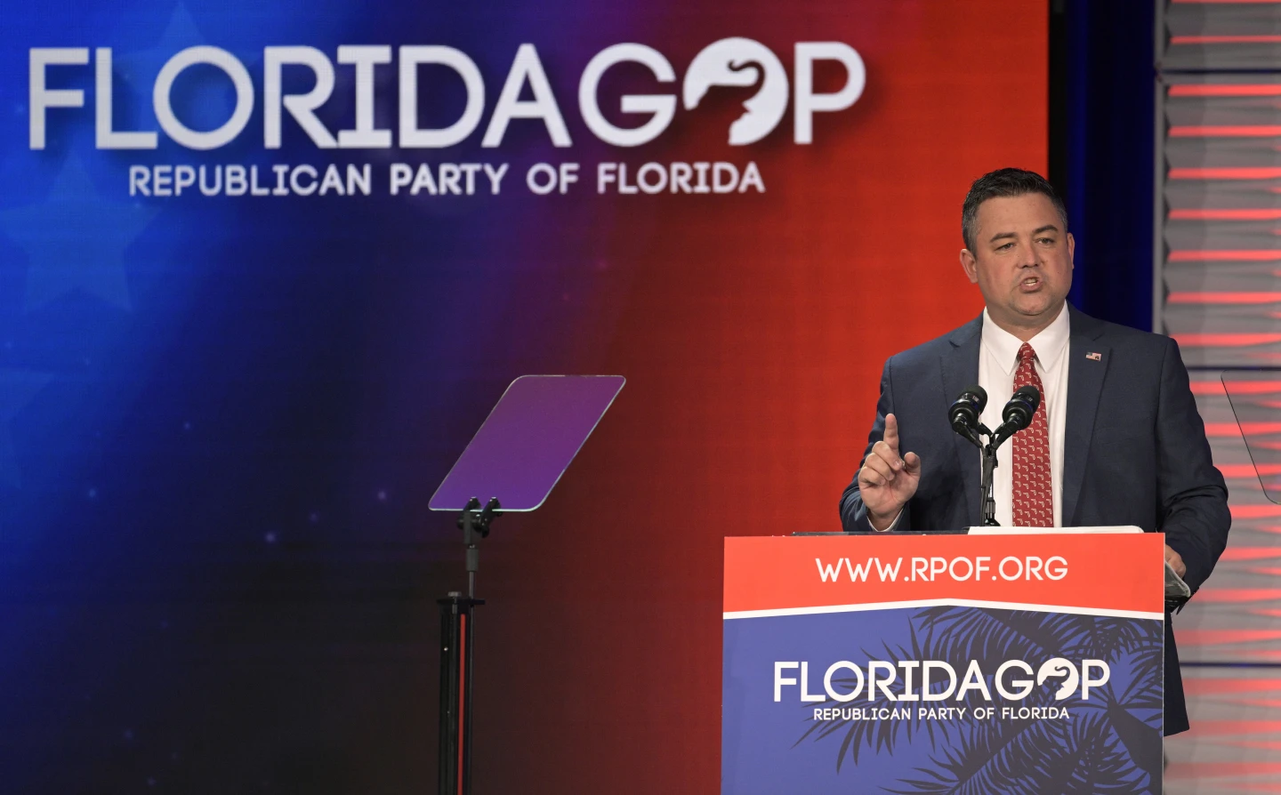 Florida Republicans vote on removing party chairman accused of rape as DeSantis pins hopes on Iowa (apnews.com)
