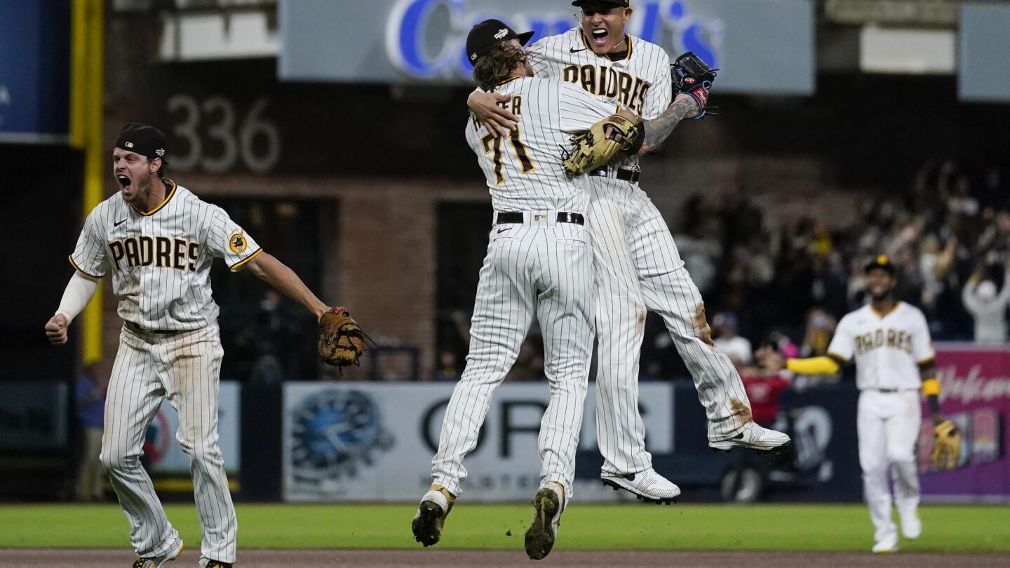 Cronenworth, Padres rally to stun Dodgers 5-3 to reach NLCS