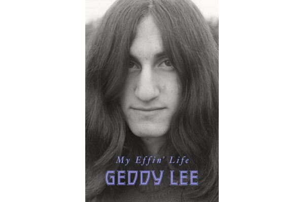 This cover image released by Harper shows "My Effin' Life" by Geddy Lee. (Harper via AP)