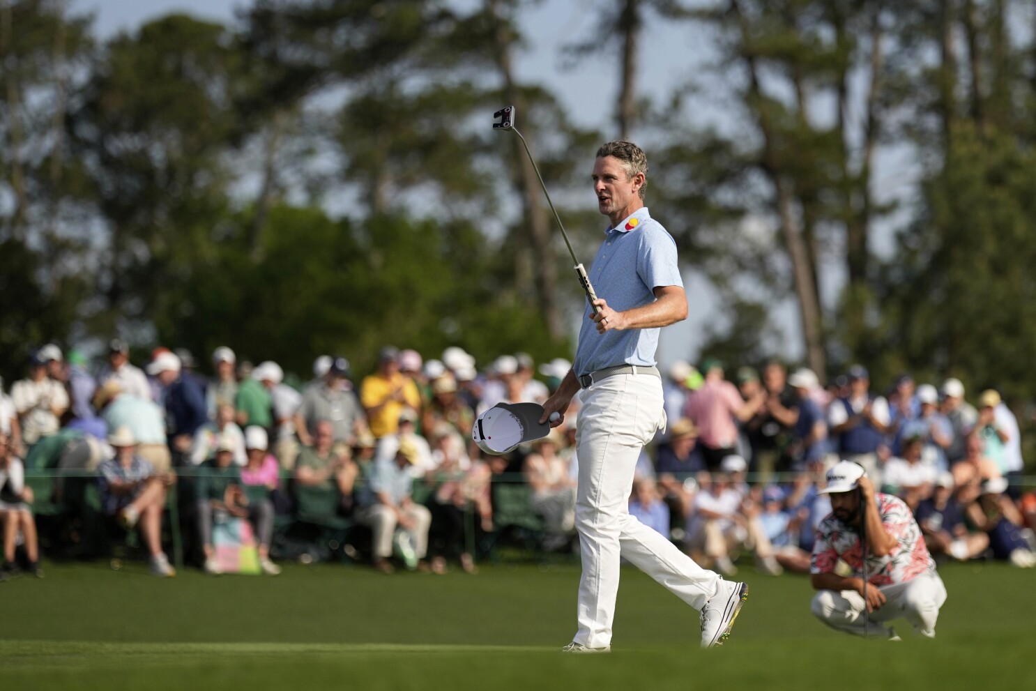 Justin Rose steals the Masters show and builds 3-shot lead over Scottie Scheffler