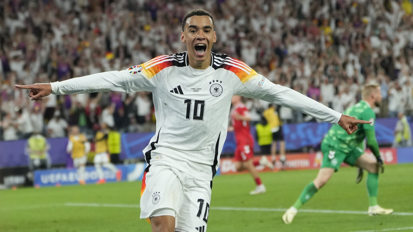 Jerman mengalahkan Denmark 2-0 untuk lolos ke perempat final Euro 2024 setelah pertandingan dihentikan karena badai