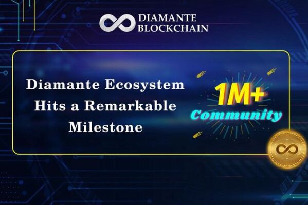 Diamante Blockchain Ecosystem Celebrates 1 Million Community Milestone