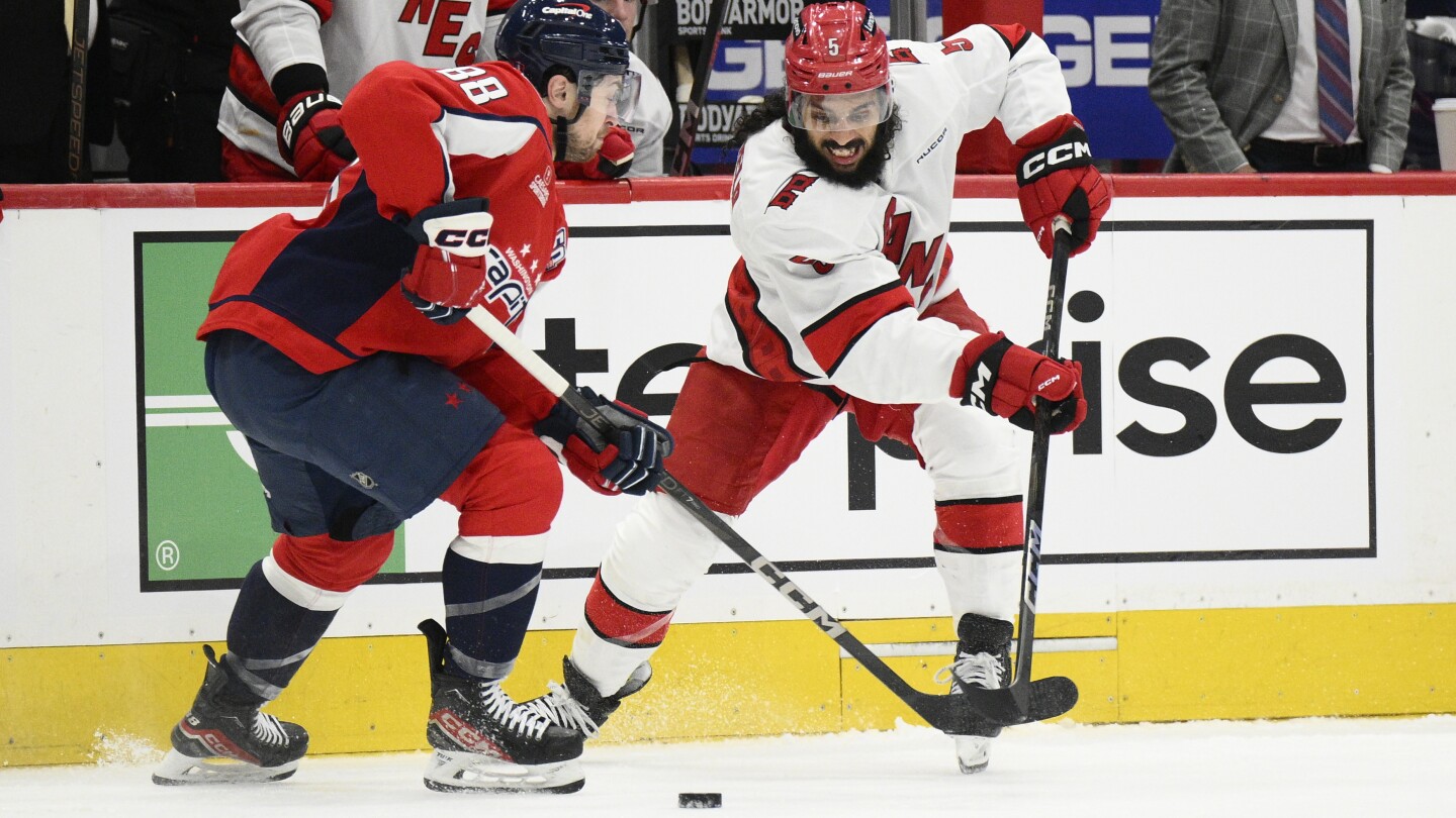 Hurricanes' Chatfield Questionable for Conference Final Rematch
