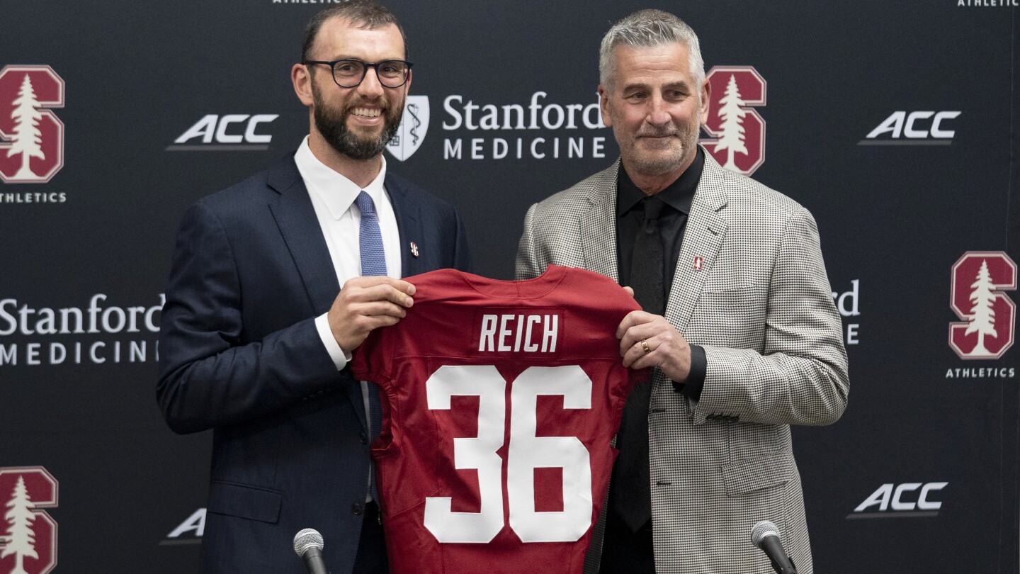 Andrew Luck believes the hiring of coach Frank Reich for 2025 is a perfect fit for Stanford