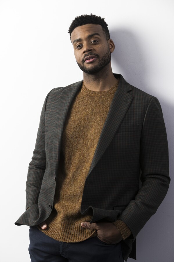 Kris Bowers poses for a portrait on Tuesday, Nov. 21, 2023, in Los Angeles. Bowers has been named one of The Associated Press' Breakthrough Entertainers of 2023. (Photo by Willy Sanjuan/Invision/AP)