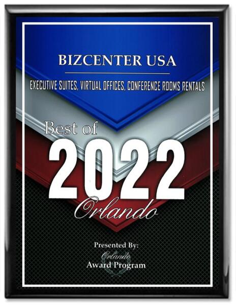 BIZCENTER USA Received the 2022 Best of Orlando Award. (Graphic: Business Wire)