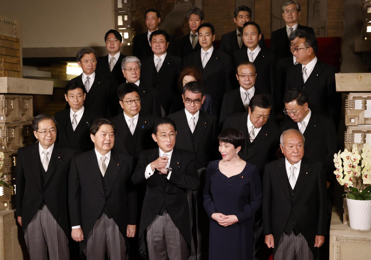 Profiles of Japanese cabinet ministers after Kishida reshuffle