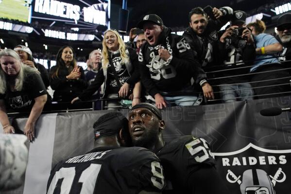 Raiders' wild last-second win over Pats still talk of NFL