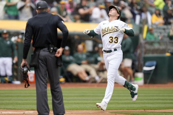 JJ Bleday homers in Athletics' loss to Mariners