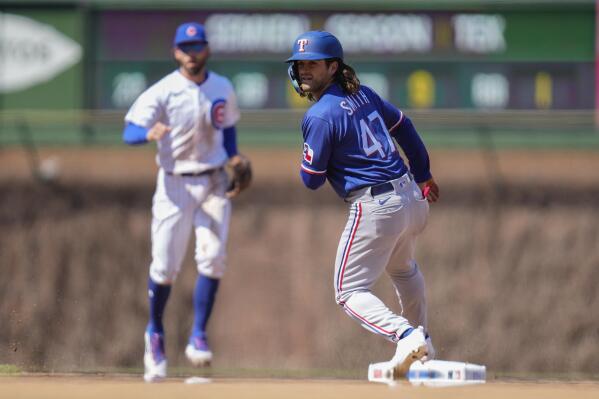 Stroman pitches 6 innings as Cubs blank Texas Rangers 2-0