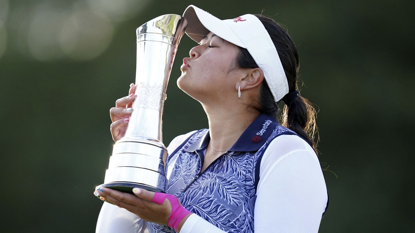 Déjà Vu: la golfista estadounidense Lilia Vu quedó subcampeona en el Abierto Británico Femenino de 2023