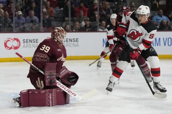 Hischier scores in OT as Devils beat Coyotes 5-4