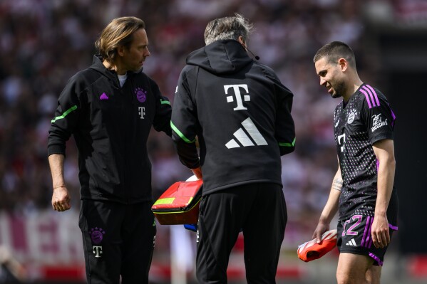 Bayern left back Guerreiro sustains injury before Real Madrid in Champions League semifinal