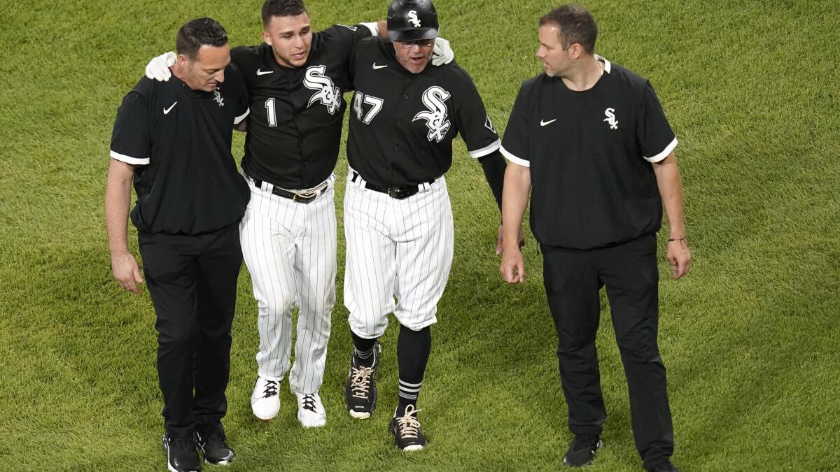 White Sox 2B Madrigal sidelined by torn right hamstring