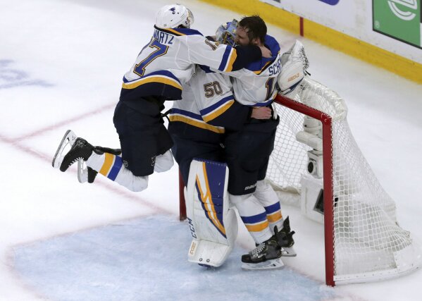 Blues defeat the Sharks, advance to Stanley Cup Final - St. Louis