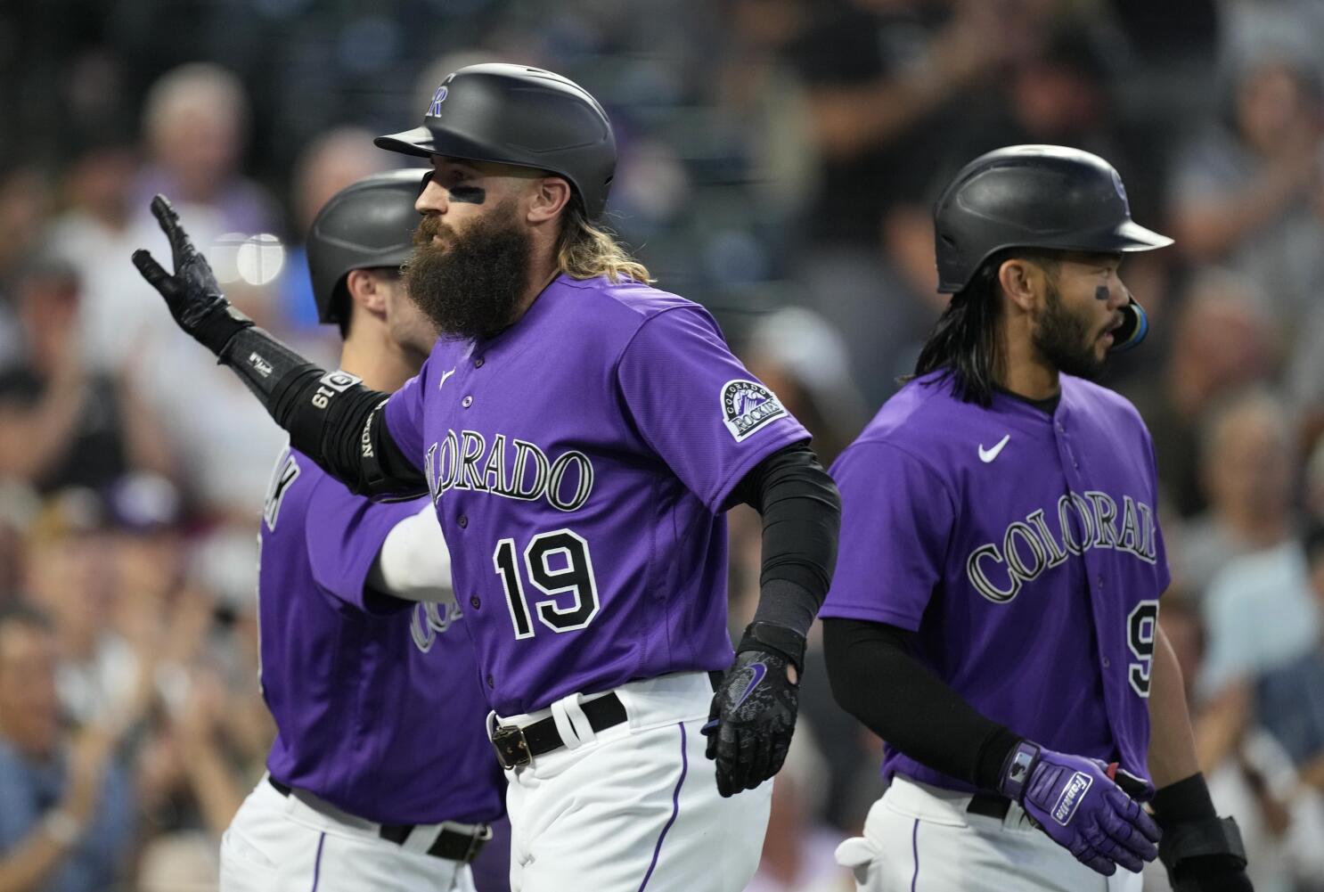2022 Game-Used Charlie Blackmon Jersey - 4 Games - 1st Home Run of