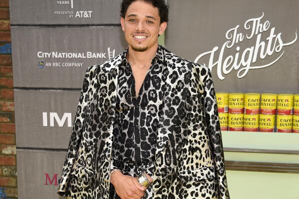 FILE - Actor Anthony Ramos attends the 2021 Tribeca Film Festival opening night premiere of "In The Heights" on June 9, 2021, in New York. Ramos released an album "Love And Lies," on Friday, June 15. (Photo by Evan Agostini/Invision/AP, File)
