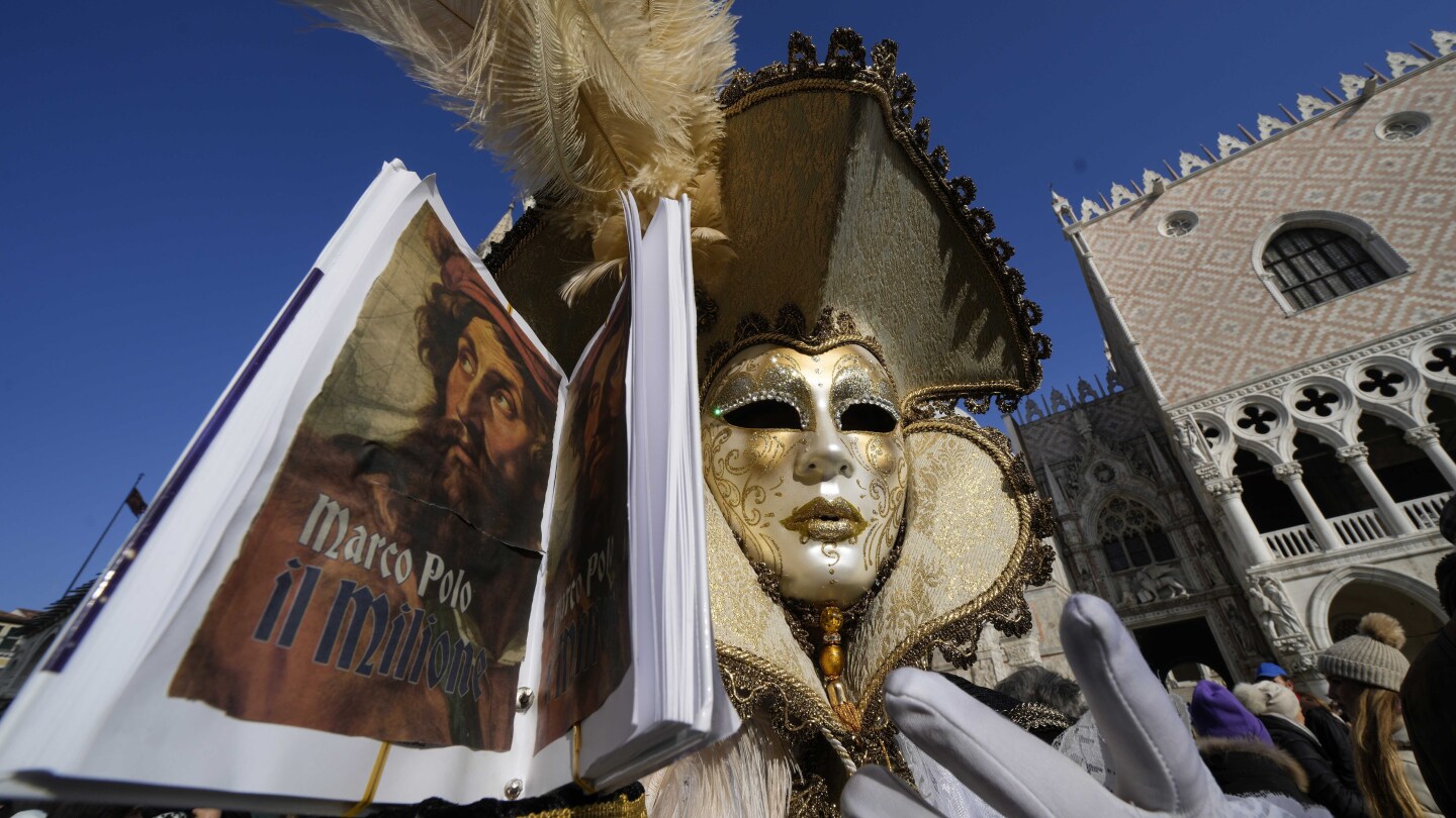 Януари 26 1 февруари 2024 г Венеция празнува откриването на карнавалния сезон