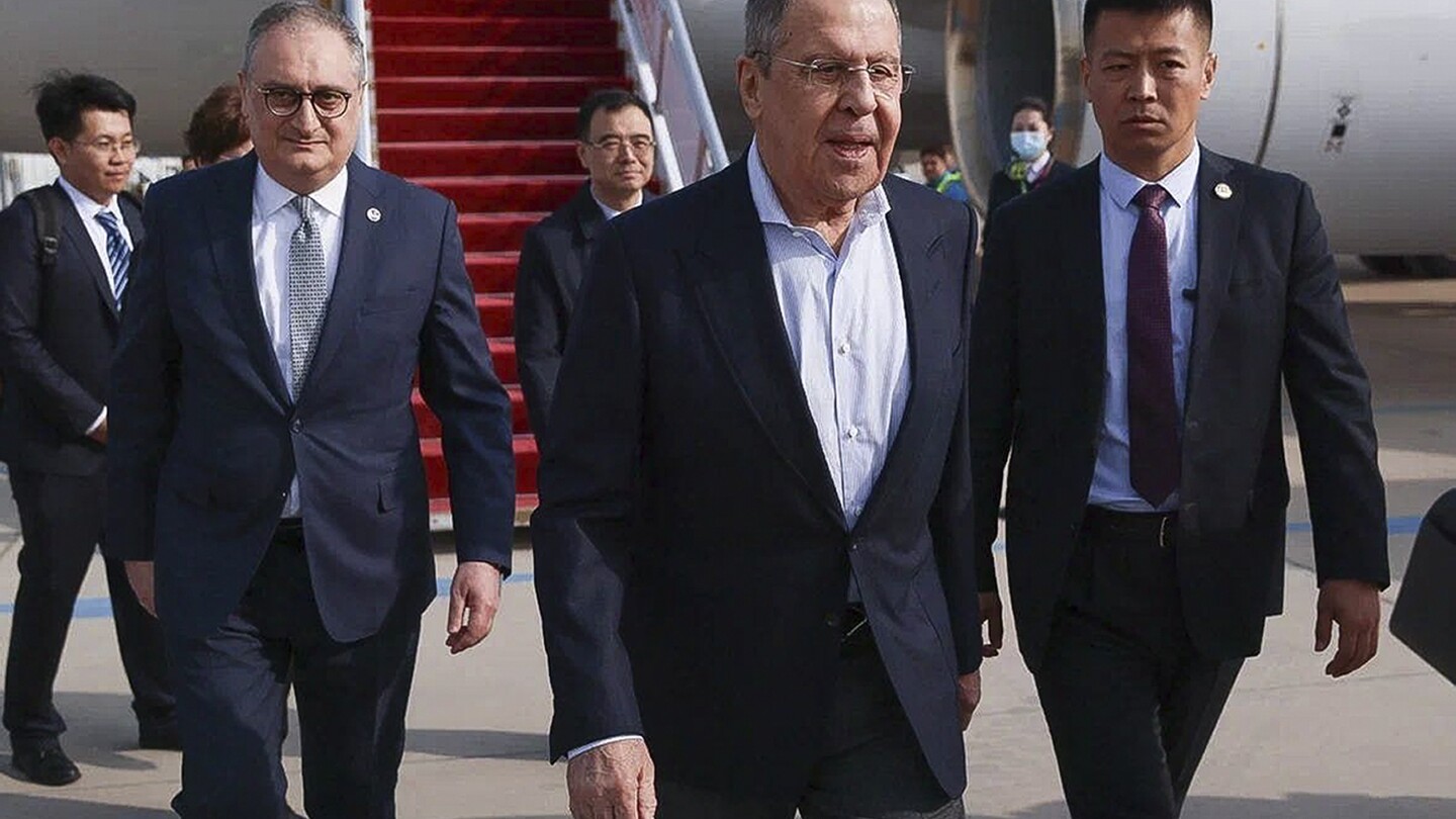 Russia Foreign Minister Sergey Lavrov visits Beijing to highlight ties with key diplomatic partner