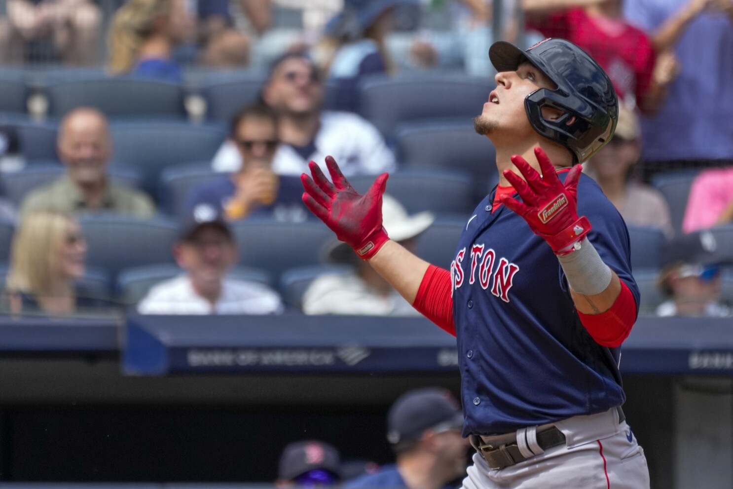 Urias, first Red Sox player to hit grand slams on consecutive