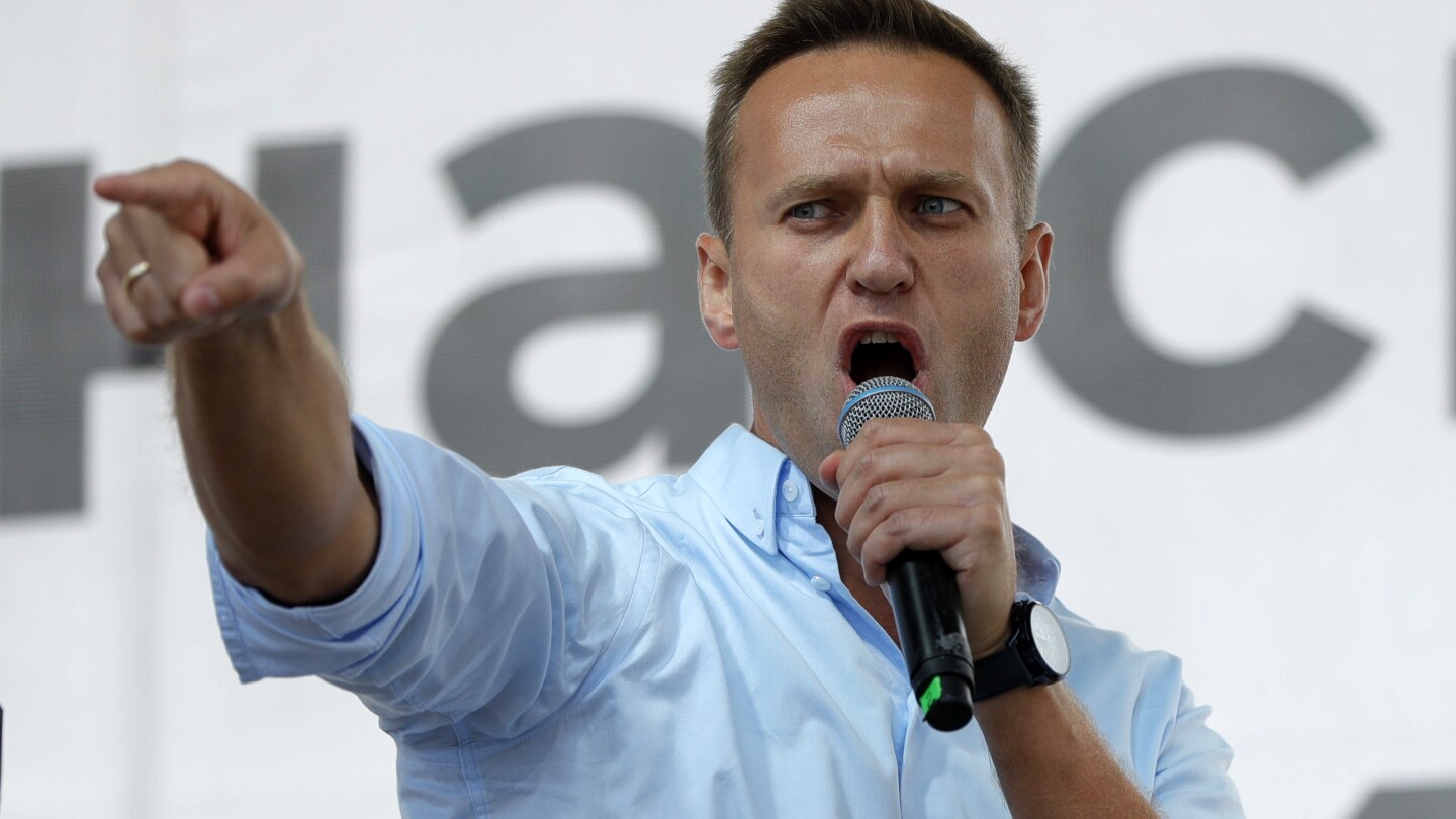 Navalny resurfaces with darkly humorous comments