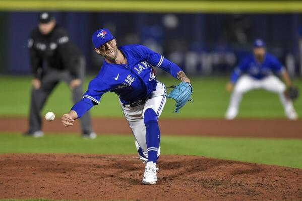 A No. 16 is displayed on the pitcher's mound in tribute of the