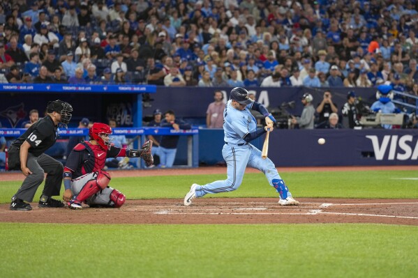 Blue Jays' bats give Kevin Gausman some help against Nationals