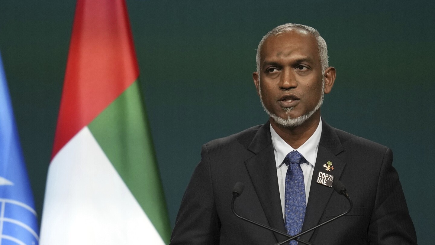 КОЛОМБО Шри Ланка АП — Правителството на Малдивите заяви във