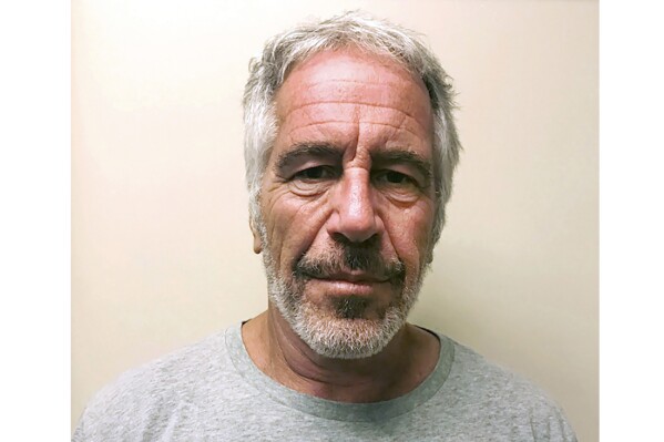 FILE - This photo provided by the New York State Sex Offender Registry shows Jeffrey Epstein, March 28, 2017. Social media is abuzz with news that a judge is about to release a list of "clients," or "associates" or maybe "co-conspirators," of Jeffrey Epstein, the jet-setting financier who killed himself in 2019 while awaiting trial on sex trafficking charges. While some previously sealed court records are indeed being made public, the great majority of the people whose names appear in those documents are not accused of any wrongdoing. (New York State Sex Offender Registry via AP, File)