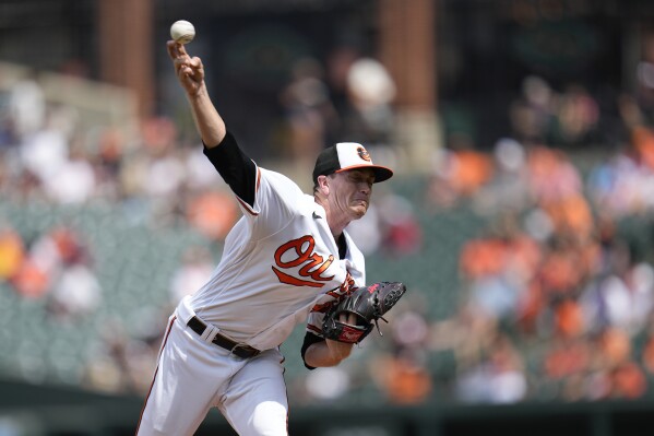 Gibson yields 3 HRs as first-place Orioles blow 4-run lead and