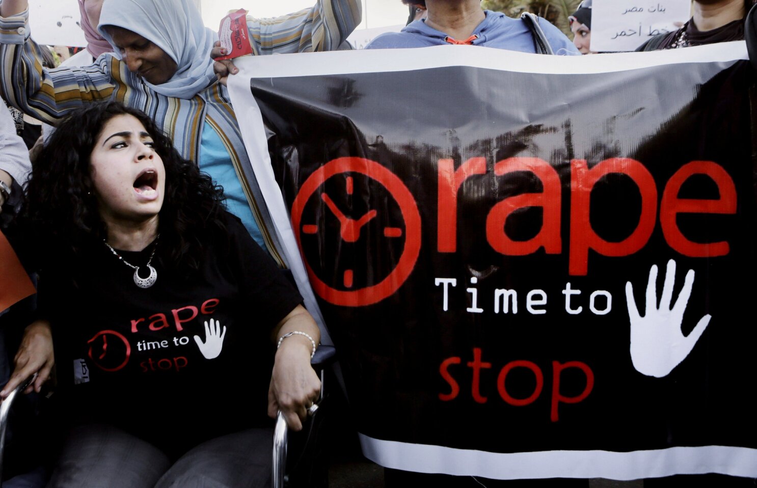 Lesbian Rape Porn Russian - Probe of gang rape case that shocked Egypt ensnares many | AP News