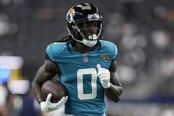 Jaguars' Calvin Ridley insists he won't be rusty after nearly 2 years away  from NFL | AP News