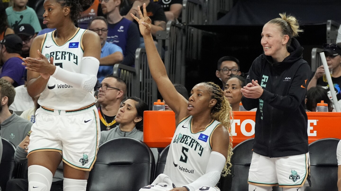 The New York Liberty’s chemistry on and off the court has helped them reach the top of the WNBA rankings