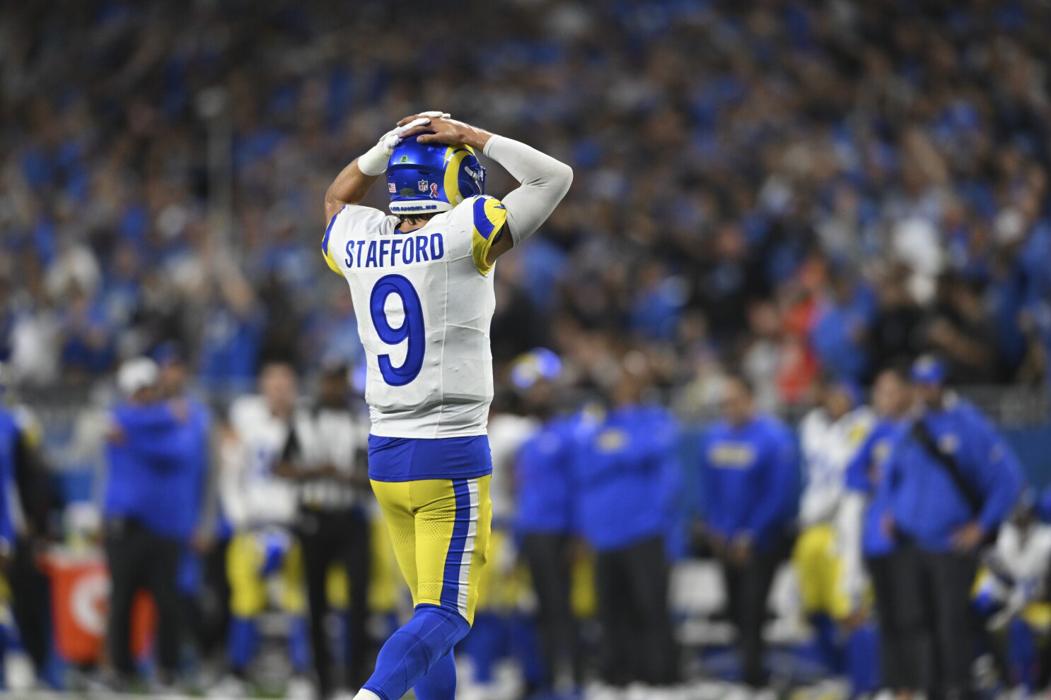 Matthew Stafford comes up short in Detroit in another chance to lead Rams to win over Lions